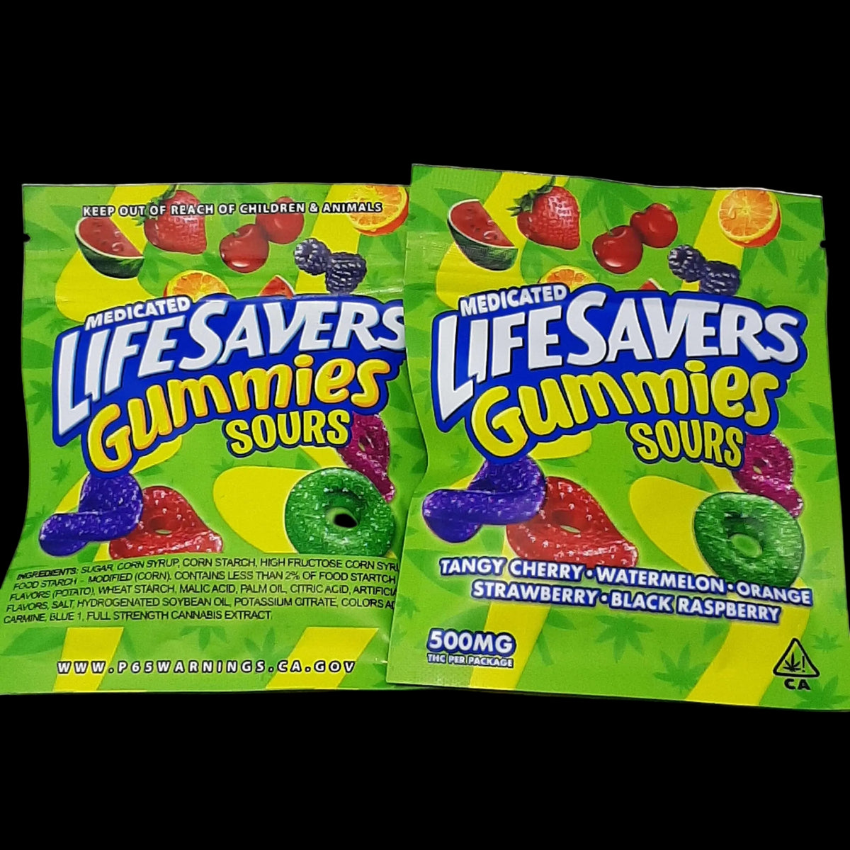 Medicated LifeSavers Gummies 500mg