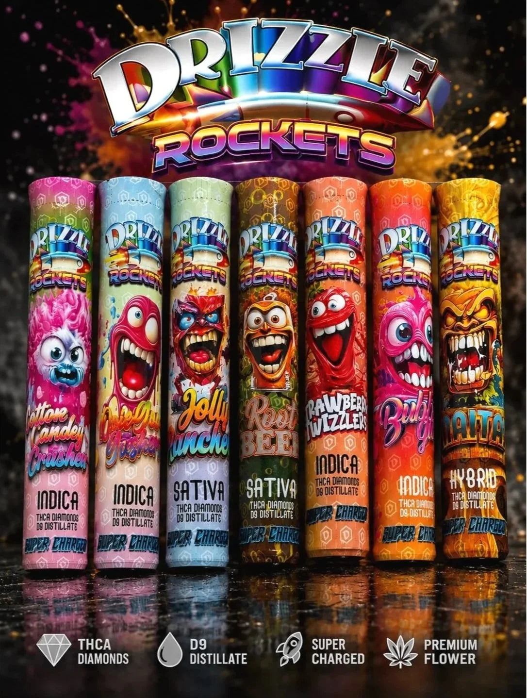 DRIZZLLE FACTORY INFUSED PRE-ROLLS