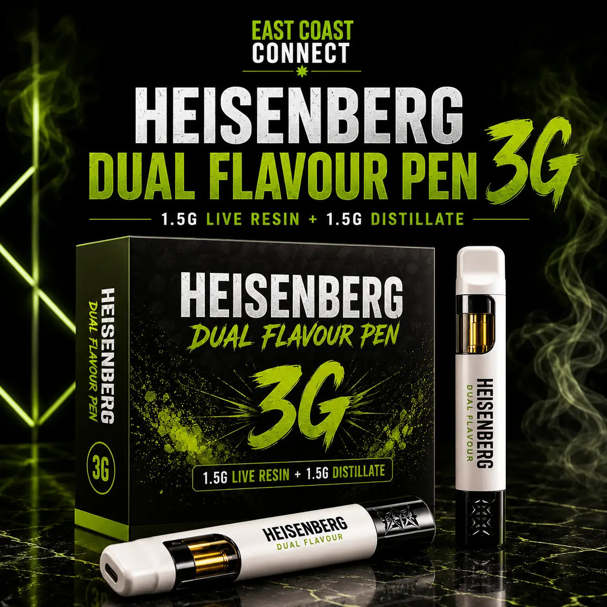 Heisenberg Dual Flavour Pen 3G