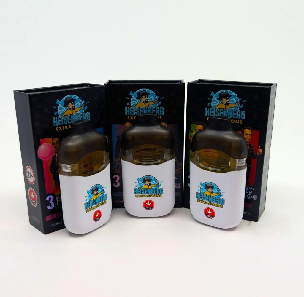 Heisenberg 3 Flavour Pen 6G Distillate